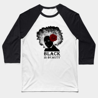 BEAUTY IS BLACK Baseball T-Shirt